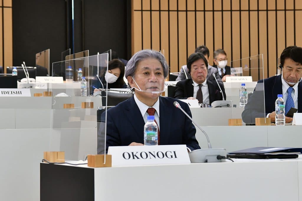 Japanese Chairman Okonogi Masao