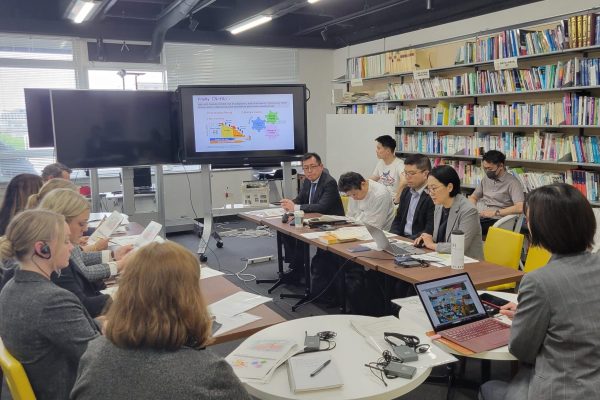 Roundtable meeting at U. of Tokyo with Dr. Iijima