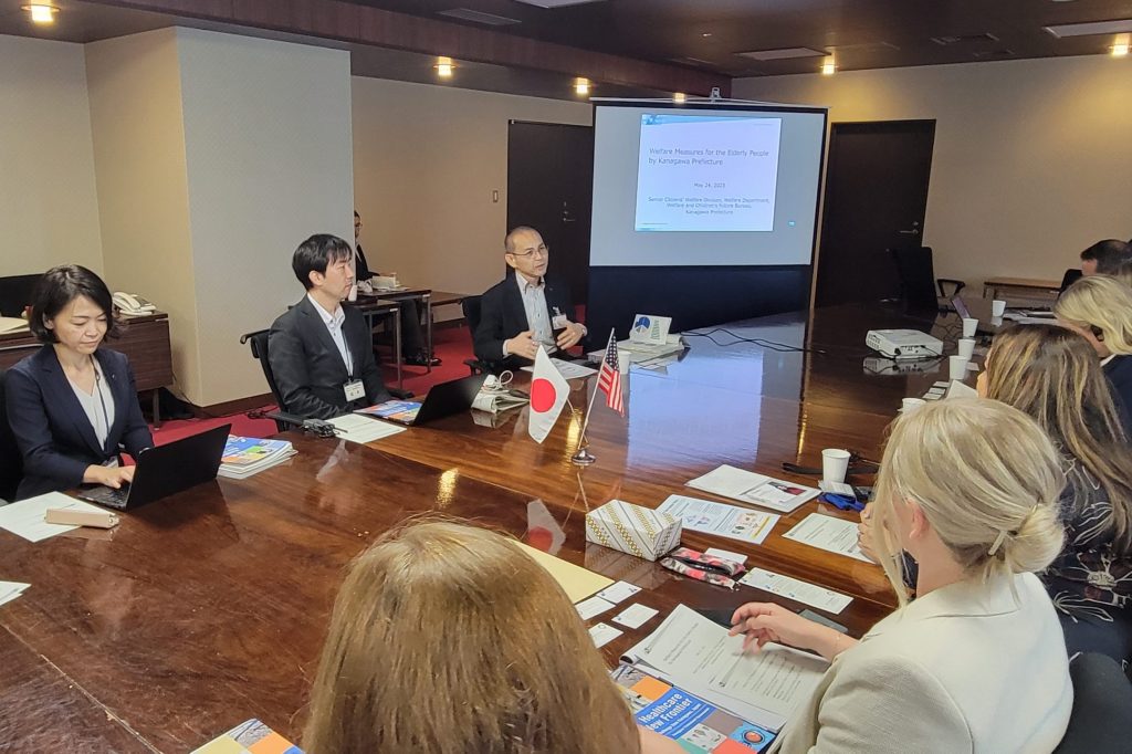 Ohio delegation on aging meets with officials from Kanagawa Prefecture