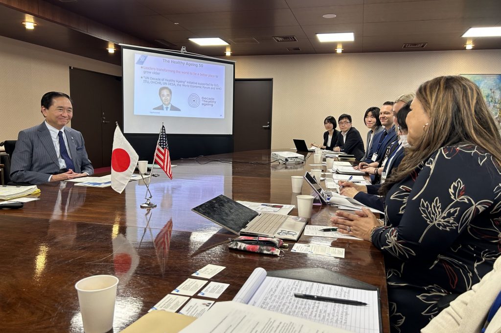 Ohio delegation on aging meets with Gov. Kuroiwa of Kanagawa Prefecture
