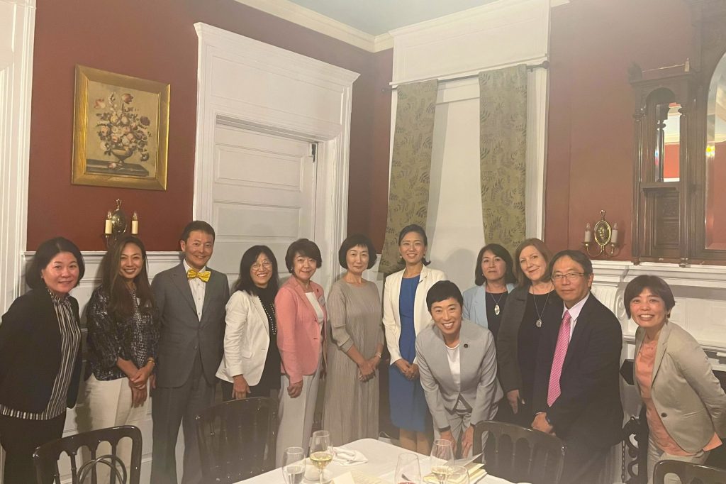 Dinner meeting with DC-based Japanese business leaders